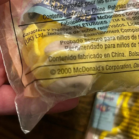 Vintage 2000 McDonald’s Teletubbies toys (all 4 NIB) Happy Meal Toy Po & Laa Laa - Picture 5 of 5